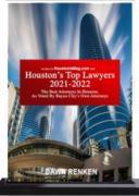 Houston's Top Lawyers 2021-2022 24pt Book Antiqua