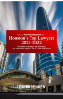 Houston's Top Lawyers 2021-2022 24pt Book Antiqua